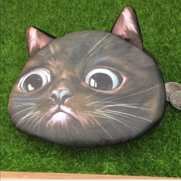 Black Cat Coin Purse - Picture 5 of 8